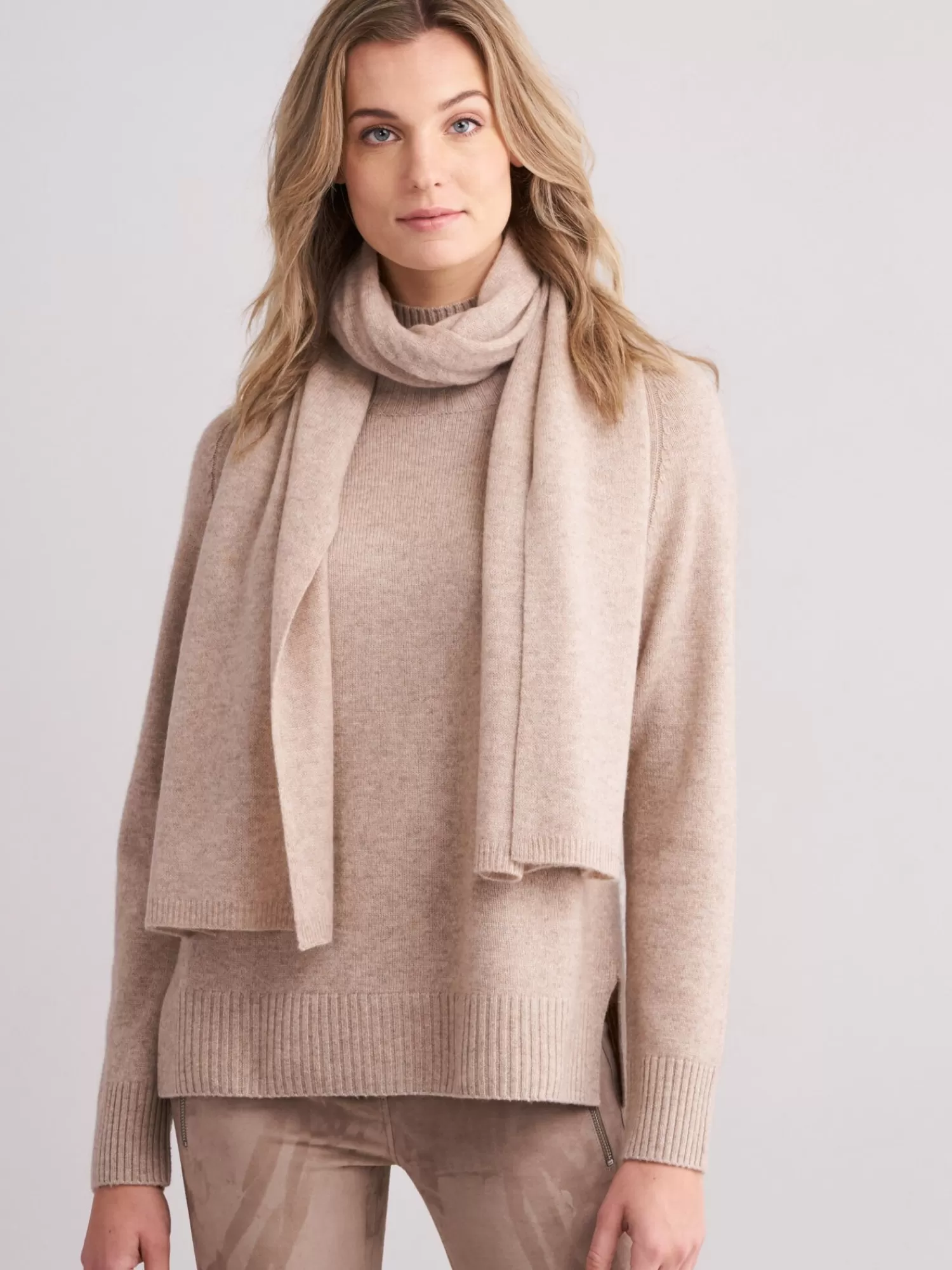 REPEAT cashmere Schals>Basic Kaschmirschal Sand