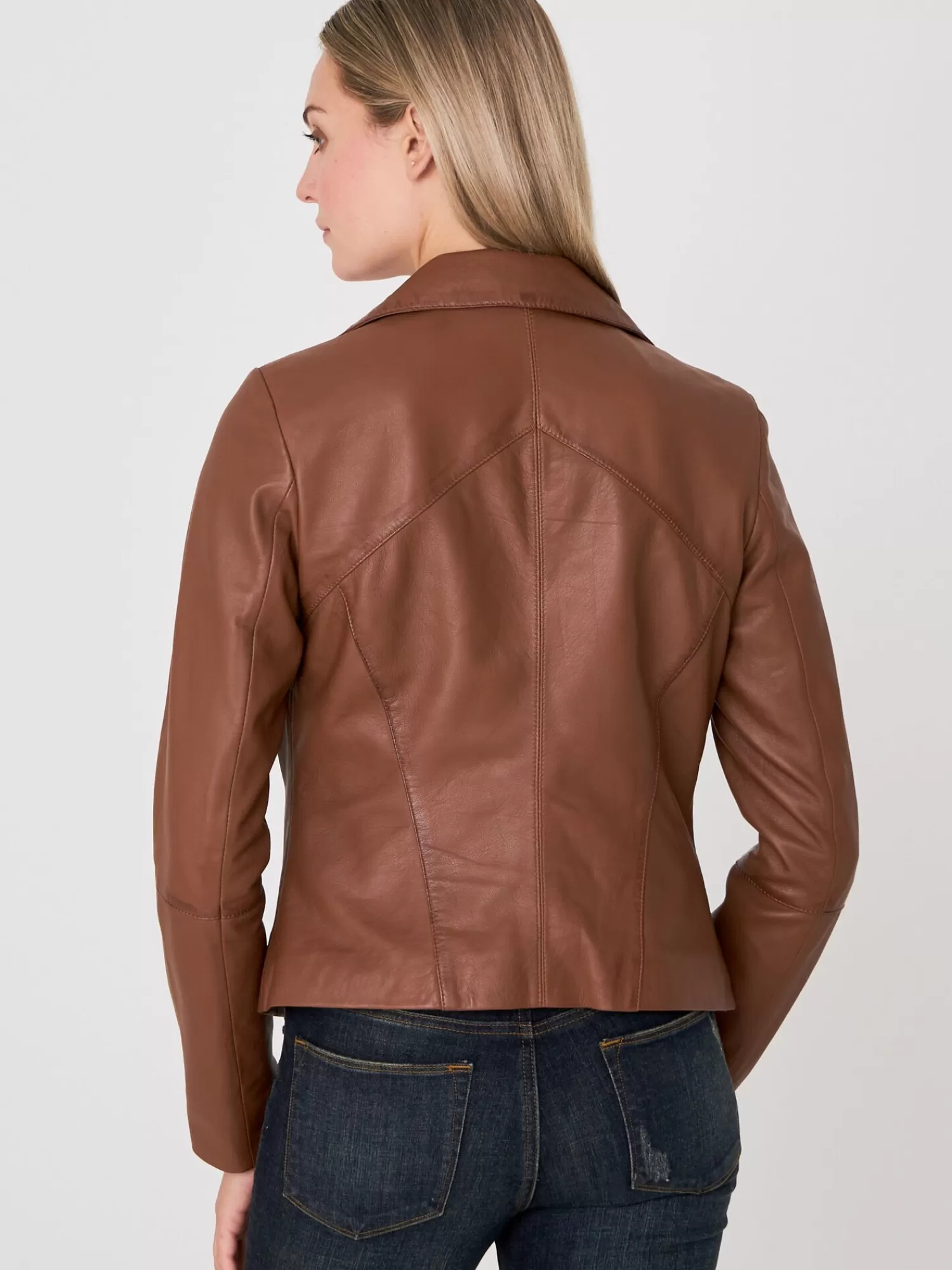 REPEAT cashmere Leder>Leder-Bikerjacke Hazel