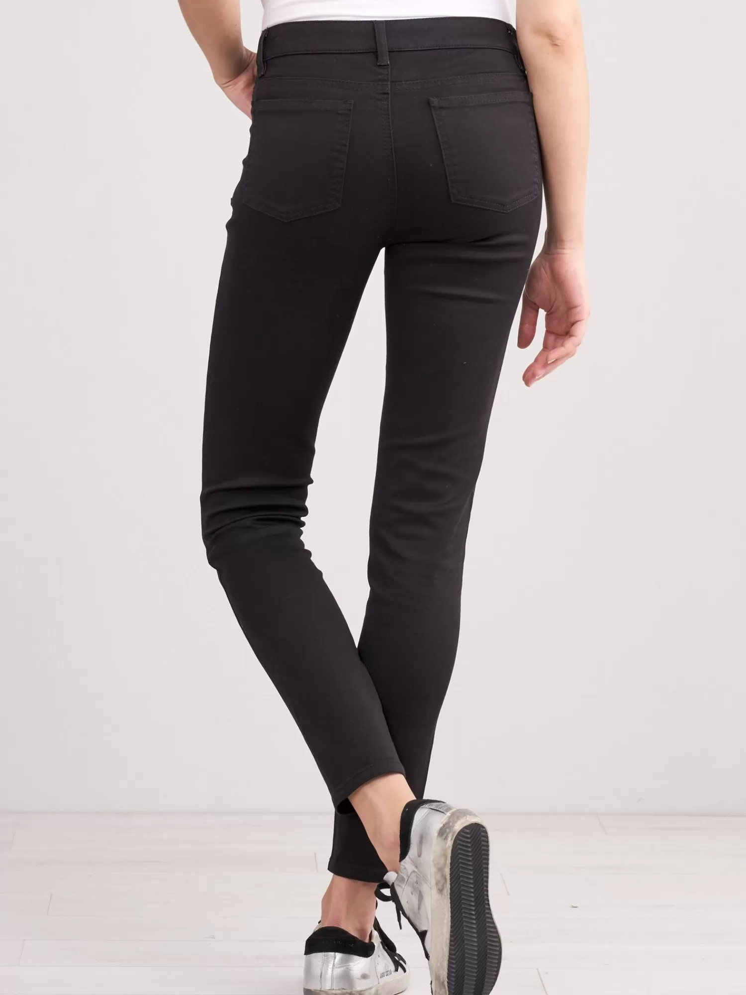 REPEAT cashmere Hosen>Straight-Cut Jeans Black