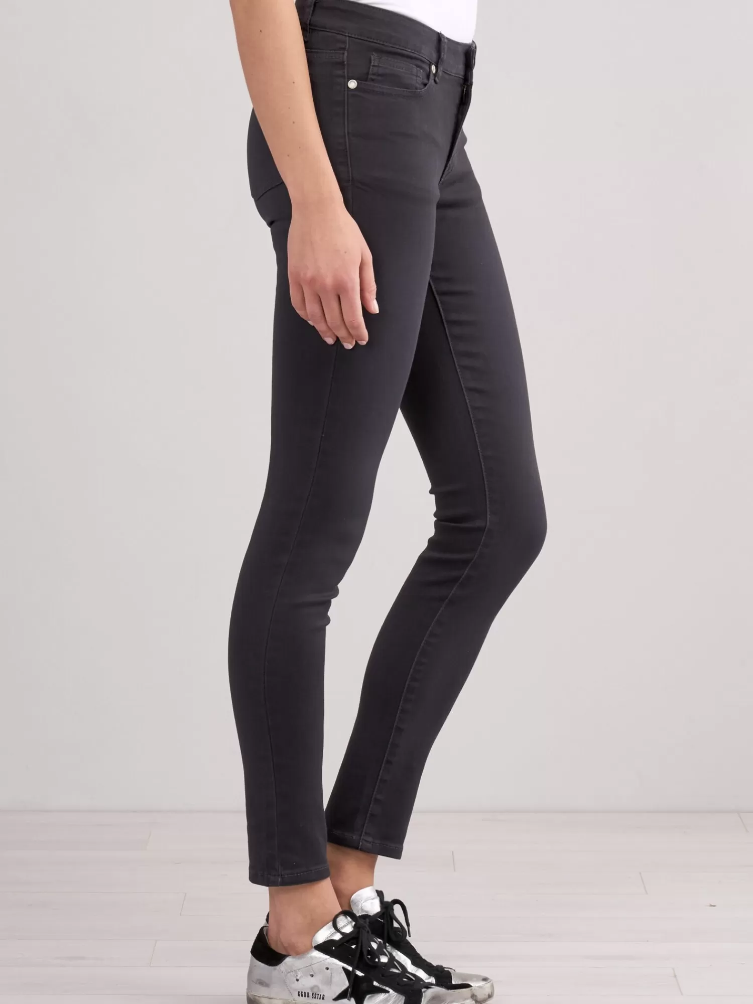 REPEAT cashmere Hosen>Straight-Cut Jeans Dark Grey