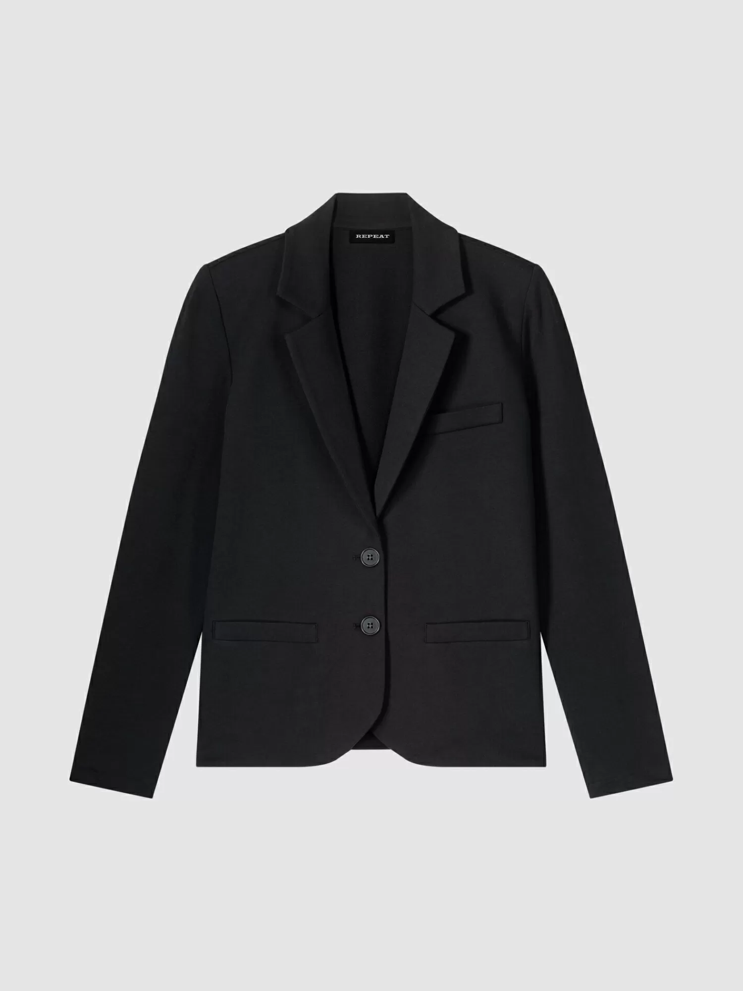 REPEAT cashmere Jacken & Blazer>Sweatshirt-Blazer Black