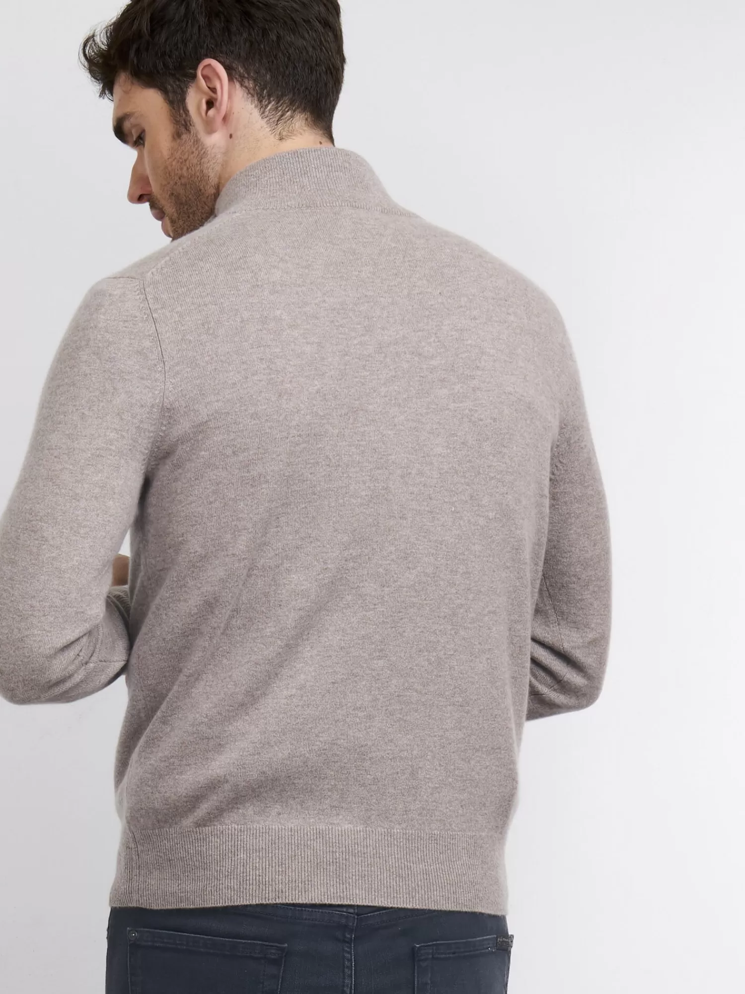 REPEAT cashmere Pullover>Troyer Aus Kaschmir Sand