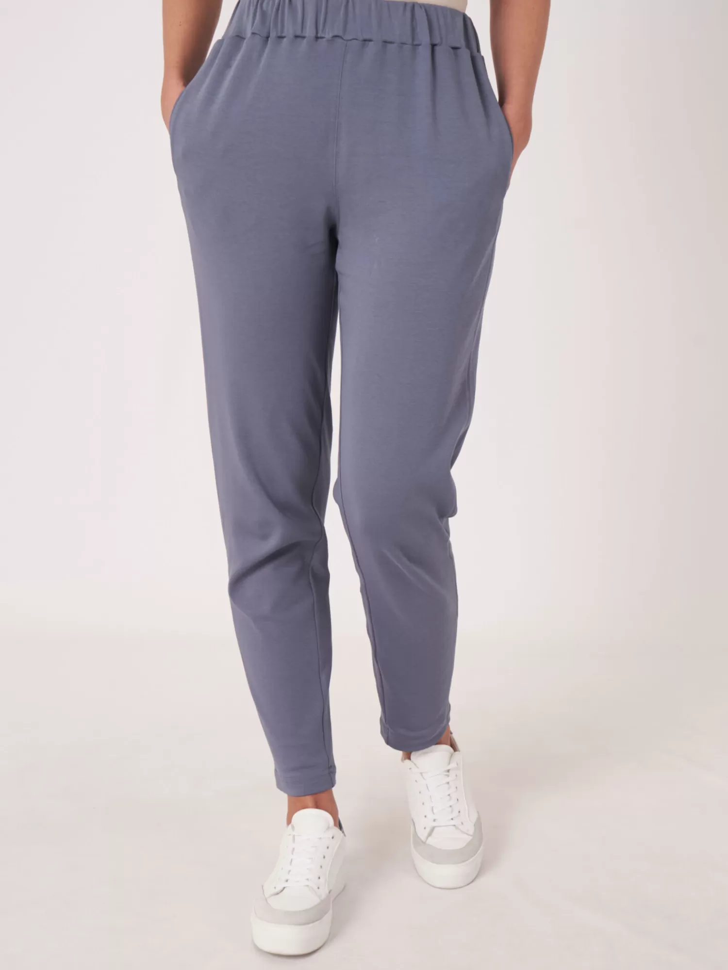 REPEAT cashmere Hosen>Weiche Jogginghose Aus Baumwollmischung Denim